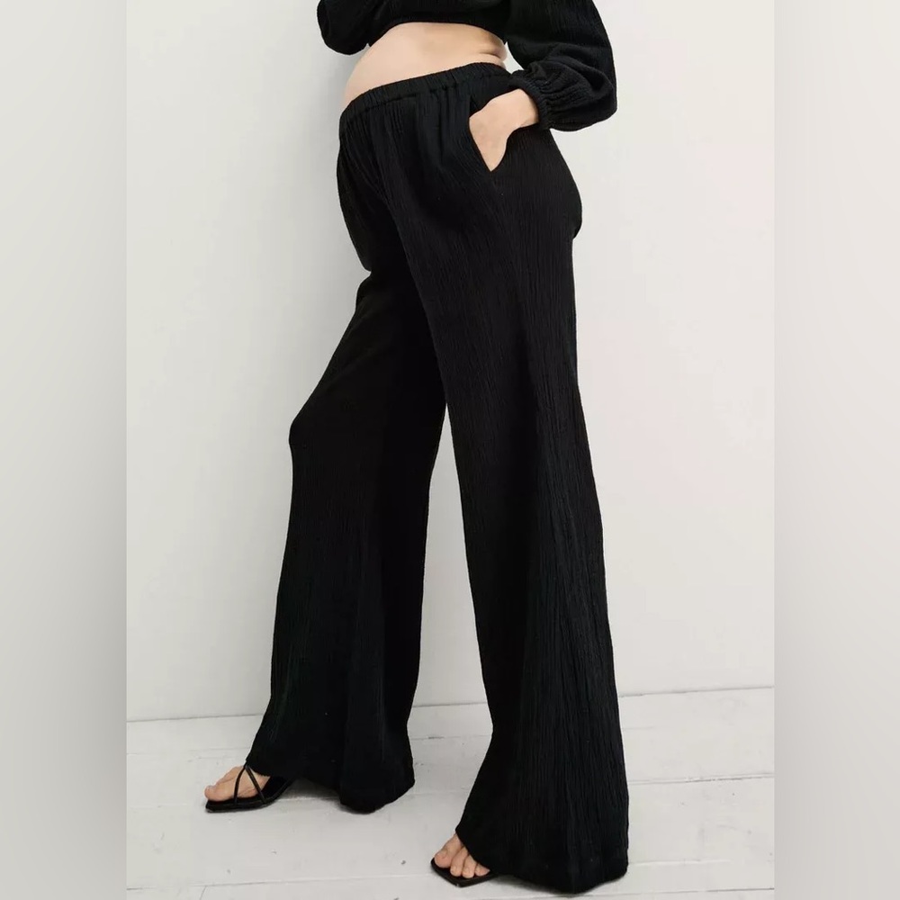 HATCH Shawna pant, black, size 0